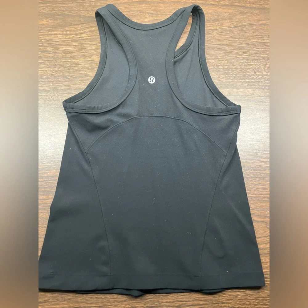 Lululemon barely worn black tank - Picture 2 of 2